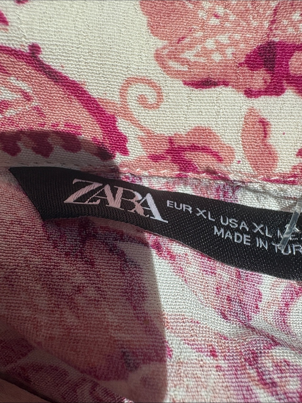 Zara Floral Balloon Sleeve Mini Dress - Picture 4 of 6